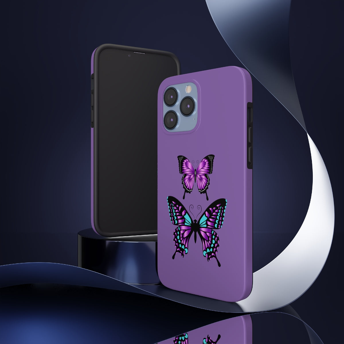 BUTTERFLY TOUGH PHONE CASE FOR I PHONE 14 AND ALL OTHER I PHONES AND SAMSUNG, KIDS I PHONE CASE, TEENS AND GIRLS PHONE CASES