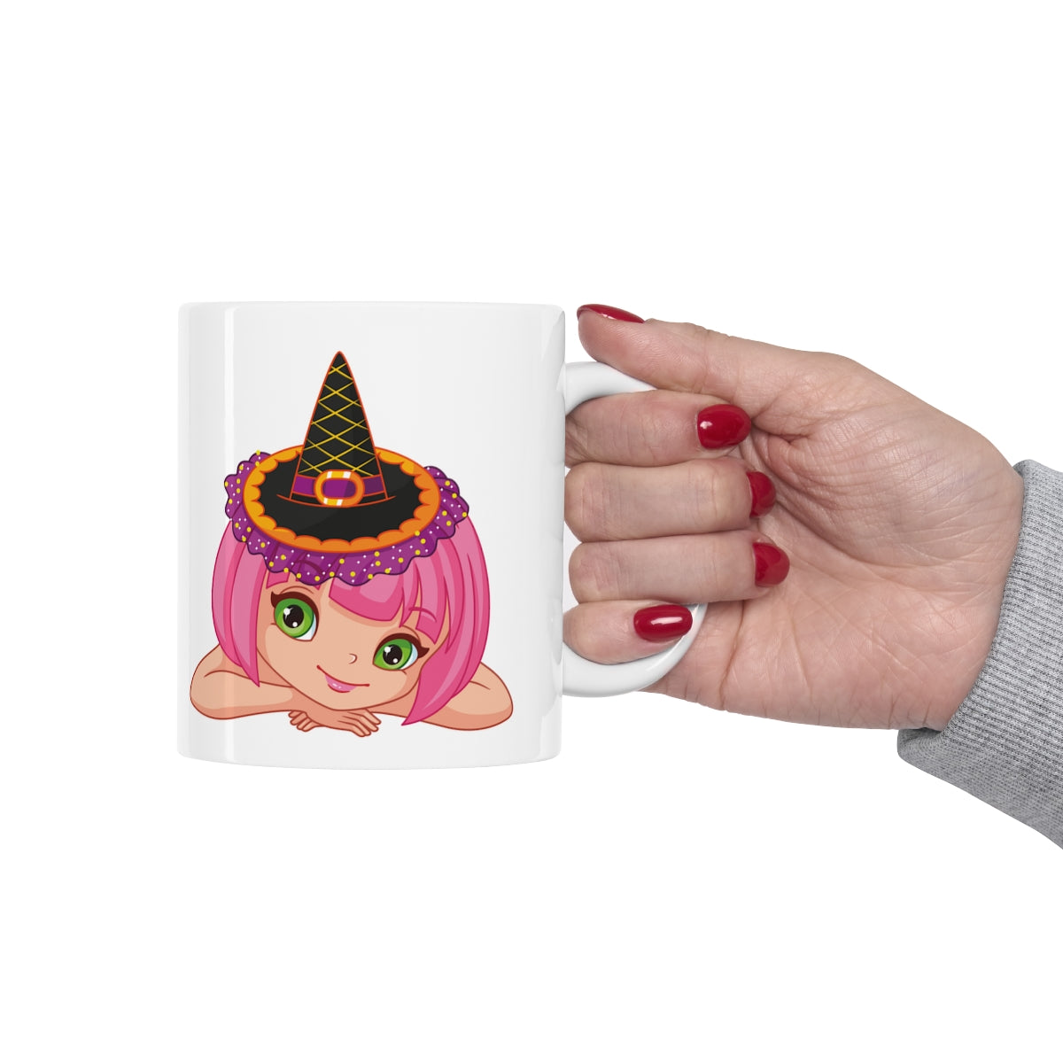 Coffee Mug for Girls, Dora with Hat Ceramic Mug 11oz